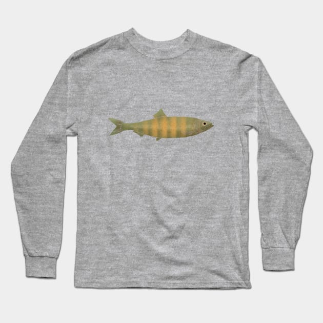 North American River Fish Long Sleeve T-Shirt by lcsmithdesigns
